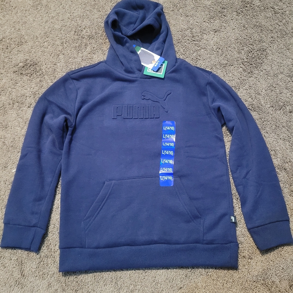 Puma youth hoodie brand new
